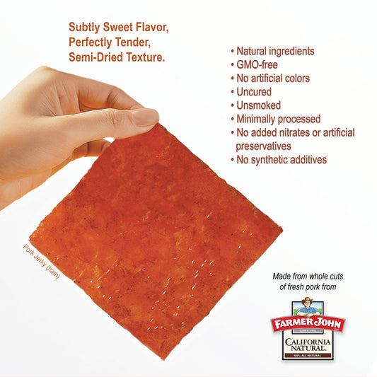 MIXED FLAVORS - ALL PORK (Original Pork+Original Tender Pork+Spicy Pork 4oz Each)