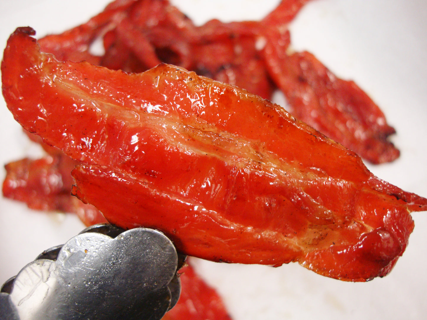 Cecina de tocino - picante Sriracha