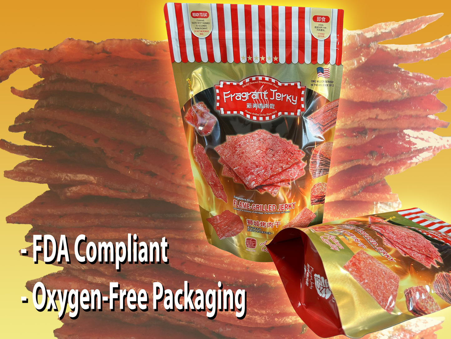 BEEF & PORK - SPICY FLAVOR VARIETY PACK (spicy beef 4oz / spicy pork 4oz / spicy bacon 4oz)